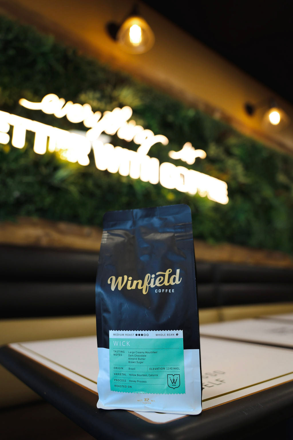 Winfield Wick – Medium Roast Whole Bean Coffee