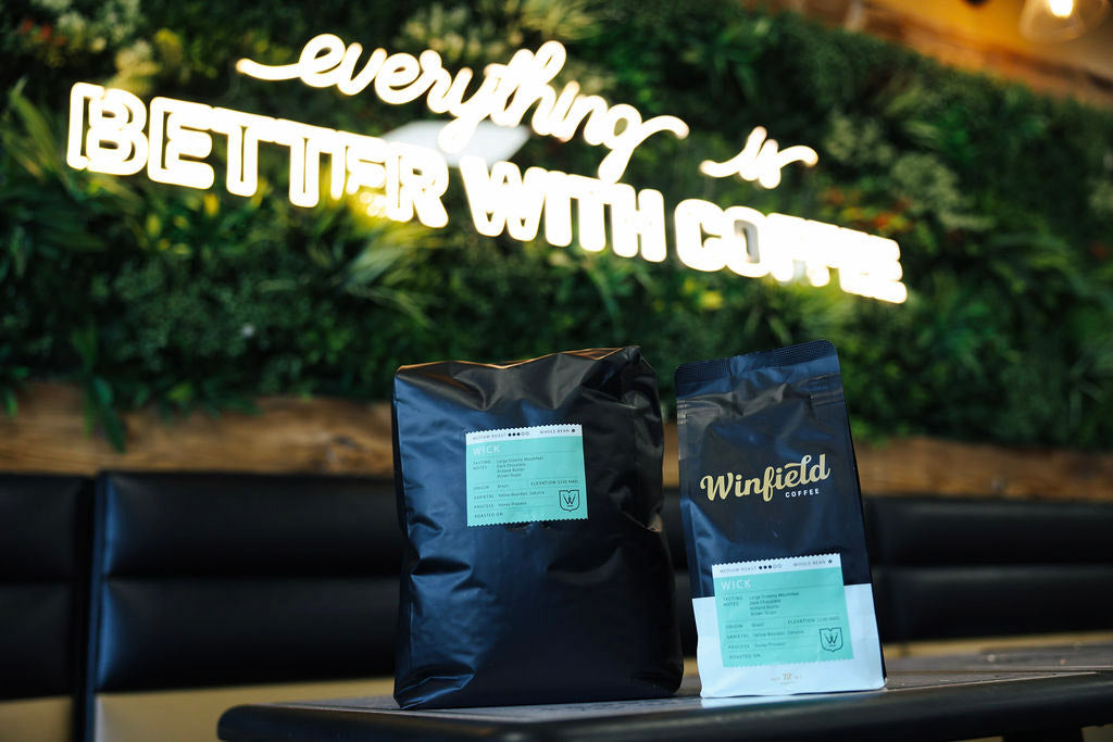 Winfield Wick – Medium Roast Whole Bean Coffee