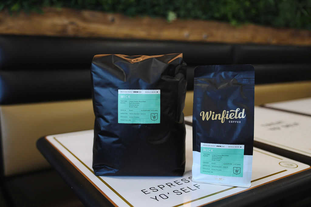 Winfield Wick – Medium Roast Whole Bean Coffee